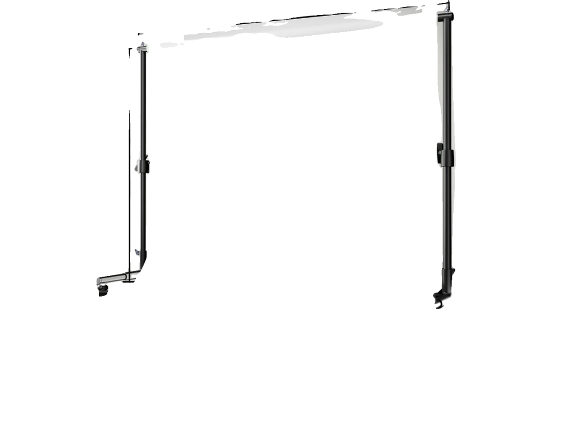 Suporte De Fundo Para Fotografia, Design Móvel, Configuração Ajustável, 2x3m Tecido Branco