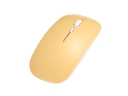 Capa Com Teclado Bluetooth Compatível Com Ipad 2017/2018/air 2 De 9,7", Mouse, Cor Amarelo