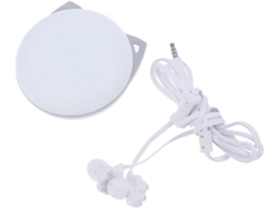 Fones De Com Gato 3,5 Mm Para Fáceis E Estojo Fofo Ótimos Ou Natal