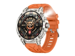 Smartwatch Kc89 760mah Bússola Lanterna Esportes Ao Ar Livre Bestvite (laranja)