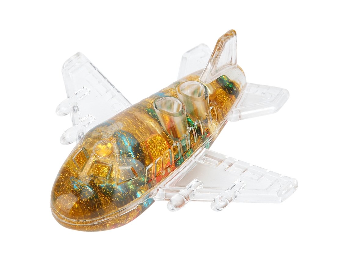 Suporte para Caneta de Avião Acrílico Decorativo para Escritório e Lar
