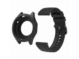 Pulseira De Silicone Para Smartwatch De 46 Mm Com Capa Protetora.