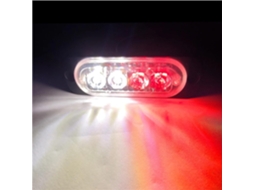 Luz Estroboscópica De Advertência Para Carro, Luz De Emergência Intermitente 12v Para Grade Dianteira, Farol De