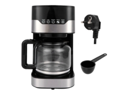 Cafeteira 2-em-1 Automática Laxiscreed Para Café E Chá Com Reservatório De 1,5l E Função De Reserva De 24h