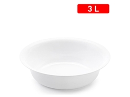 Palangana 3 litros 30 cm blanca