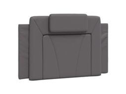 Headboard Cushion, Headboard Cushions Vidaxl Cinzeto Couro Artificial (90 Cm)