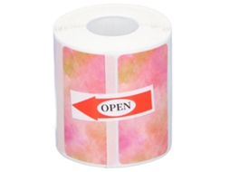 Rolo de Papel Térmico 310 Folhas 40x20mm Autoadesivo Sem Tinta 4 Padrões | S/MARCA