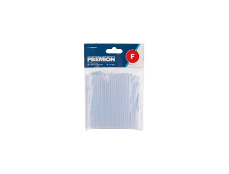 Blister Com 24 Bastões De Cola Hot Melt 10cm 7mm Sthor Premion