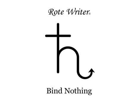 Livro Bind Nothing De Rote Writer (inglês)