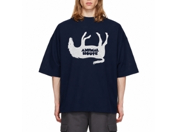 Rockinstone Animal House Movie Horsey Navy Adult T-shirt Size:l