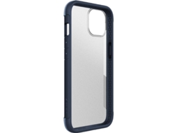 Capa iPhone 13 RAPTIC Terrain Transparente/Azul
