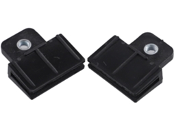 Compatível Com 2 Clipes De Retenção Para Canaleta Vidro, Suporte De Janela Porta Plástico 5mm, Substituição Direta Para