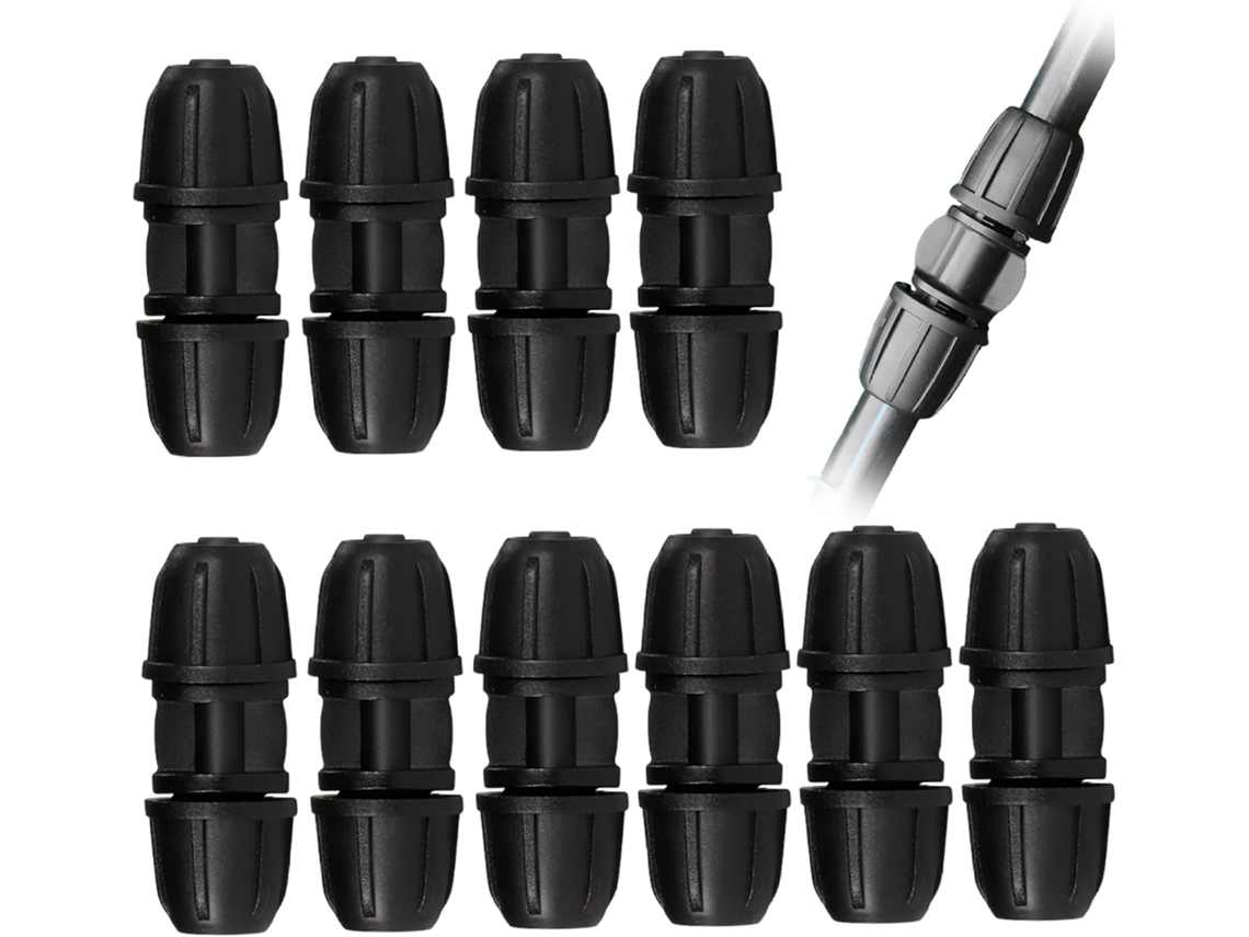 Conjunto De 10 Peças Para Sistema Irrigação Por Gotejamento, Conexões