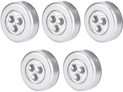 Conjunto Idor De 5 Mini Luzes Noturnas Led Para Casa, Ideais Quarto,