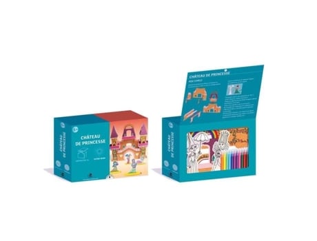 Jogo De Construção Babali Castelo De Princesa Multicolorido 18 Peças Para Montar Você Mesmo