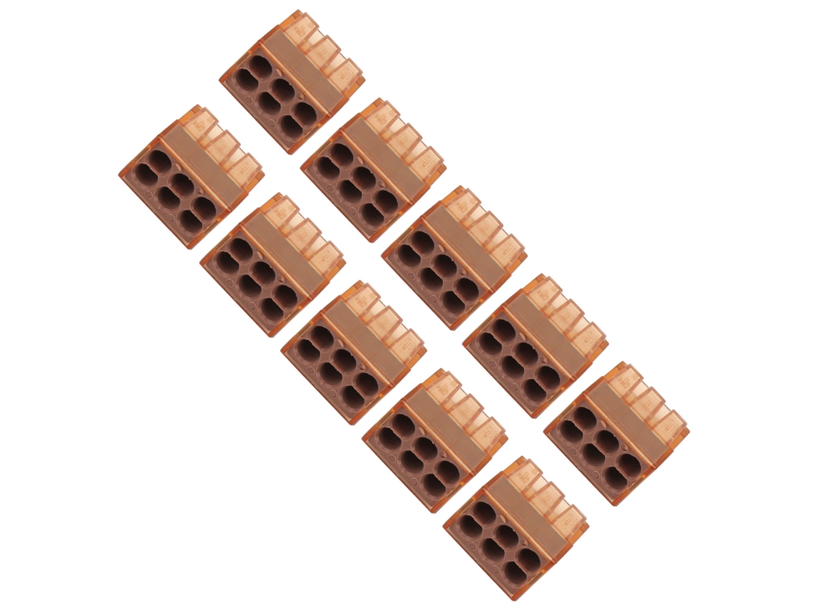 Conector De Cabos Push-type Laxiscreed Para Ligação Rápida E Uso Industrial Em Eletricidade