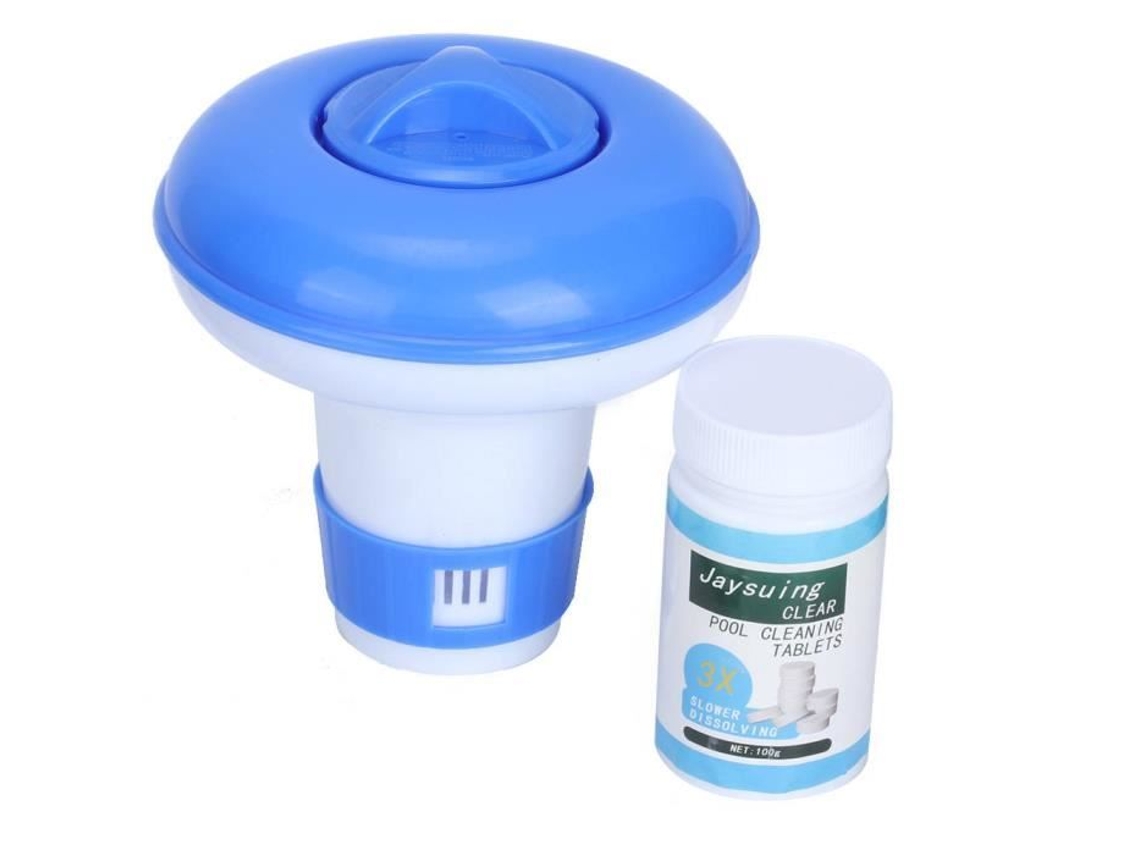 Acessórios para piscina Drfeify Comprimidos flutuantes Dispensador de produtos químicos Acessórios para limpeza de piscinas S/MARCA