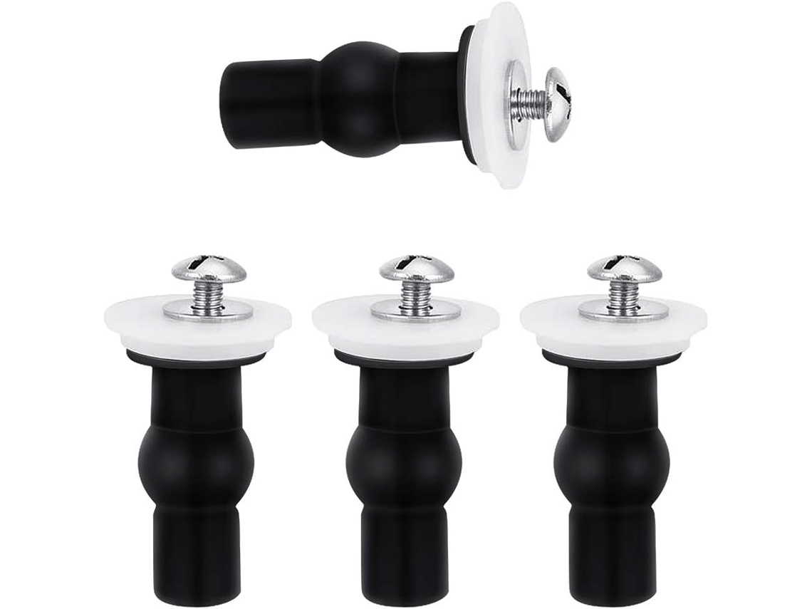Fixações De Assento Sanitário 4 Peças Com Porcas Expansíveis