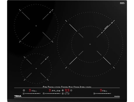 Placa de Indução TEKA IZC 63630 BK (Elétrica - 60 cm - Preto)