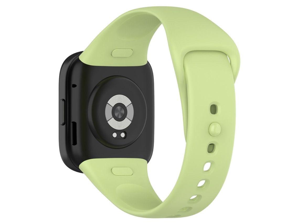 Bracelete Silicone Lançamento Rápido para Xiaomi Redmi Watch 3/Mi Lite Watch 3 Verde