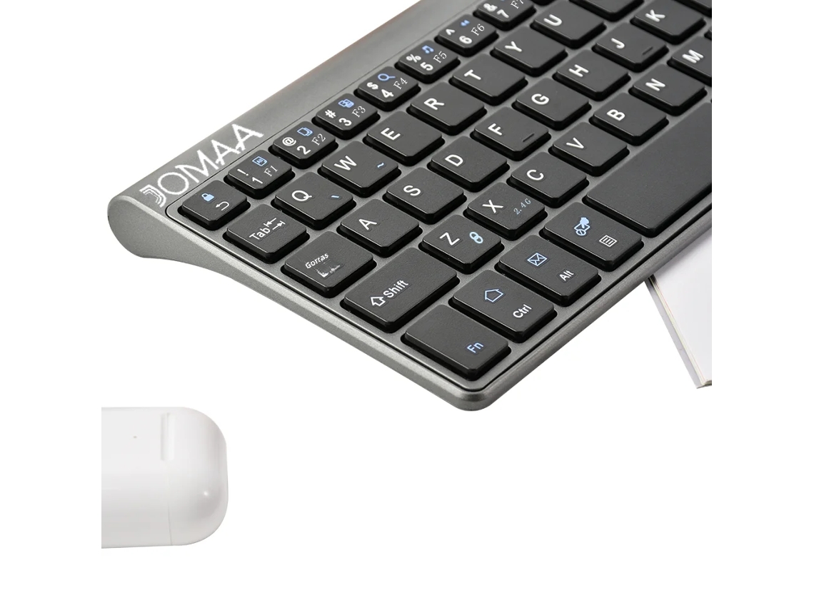Mini Teclado Bluetooth 2.4g Com Touchpad, Portátil E Leve.