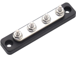 Bloco De Junção De 4 Posições 3/16” 48v 100a Tampa Transparente