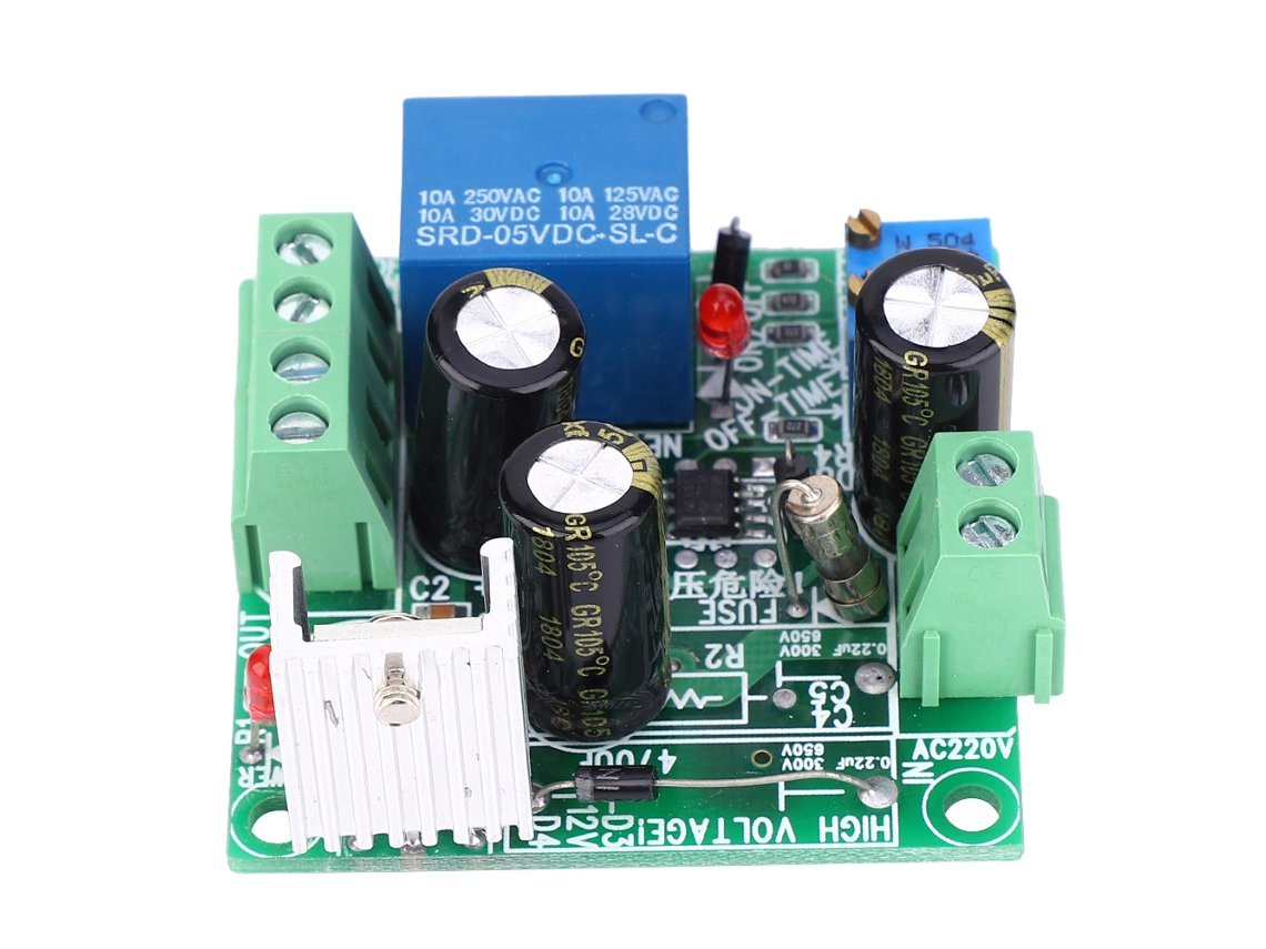 Módulo de Relé de Temporizador Ajustável 1 20s 7 24v Cc MARCA