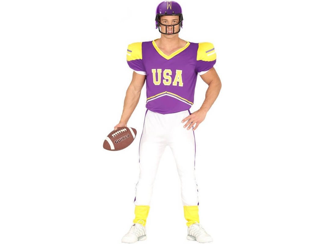 Fato de Homem DISFRAZZES Quarterback Usa (Tam: M)