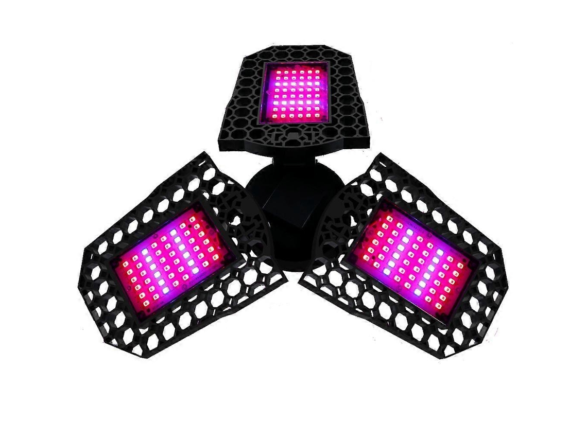 Lâmpada De Cultivo Led Ip65 Com 144 Leds E 80w.