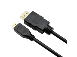 Cabo HDMI™ de Alta Velocidade com Ethernet AQUAFORGE, 10 M, Preto