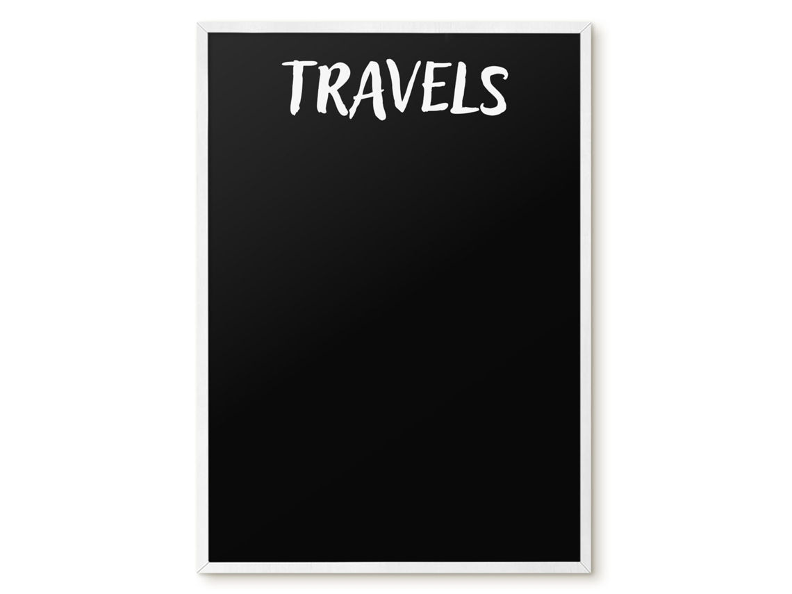 Magnetic Wall Board Travels For The Office Espelharte (50x70 Cm)