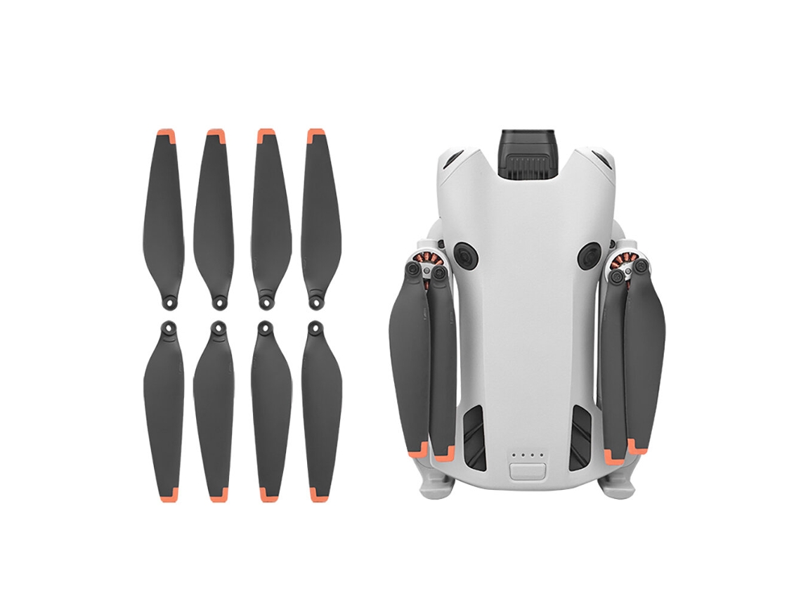 Quatro Pares de Hélices Dobráveis ​​brdrc de Libertação Rápida 6030 para Drone Quadricóptero Dji Mini 4 Pro Rc MDUG