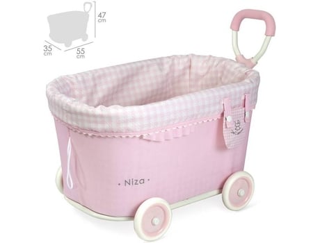 Boneca DE CUEVAS TOYS Niza Guarda Juguetes Con Ruedas (Idade MÃ?Â?Ã?Â?Ã?Â?Ã?Â­nima: 3 Anos)