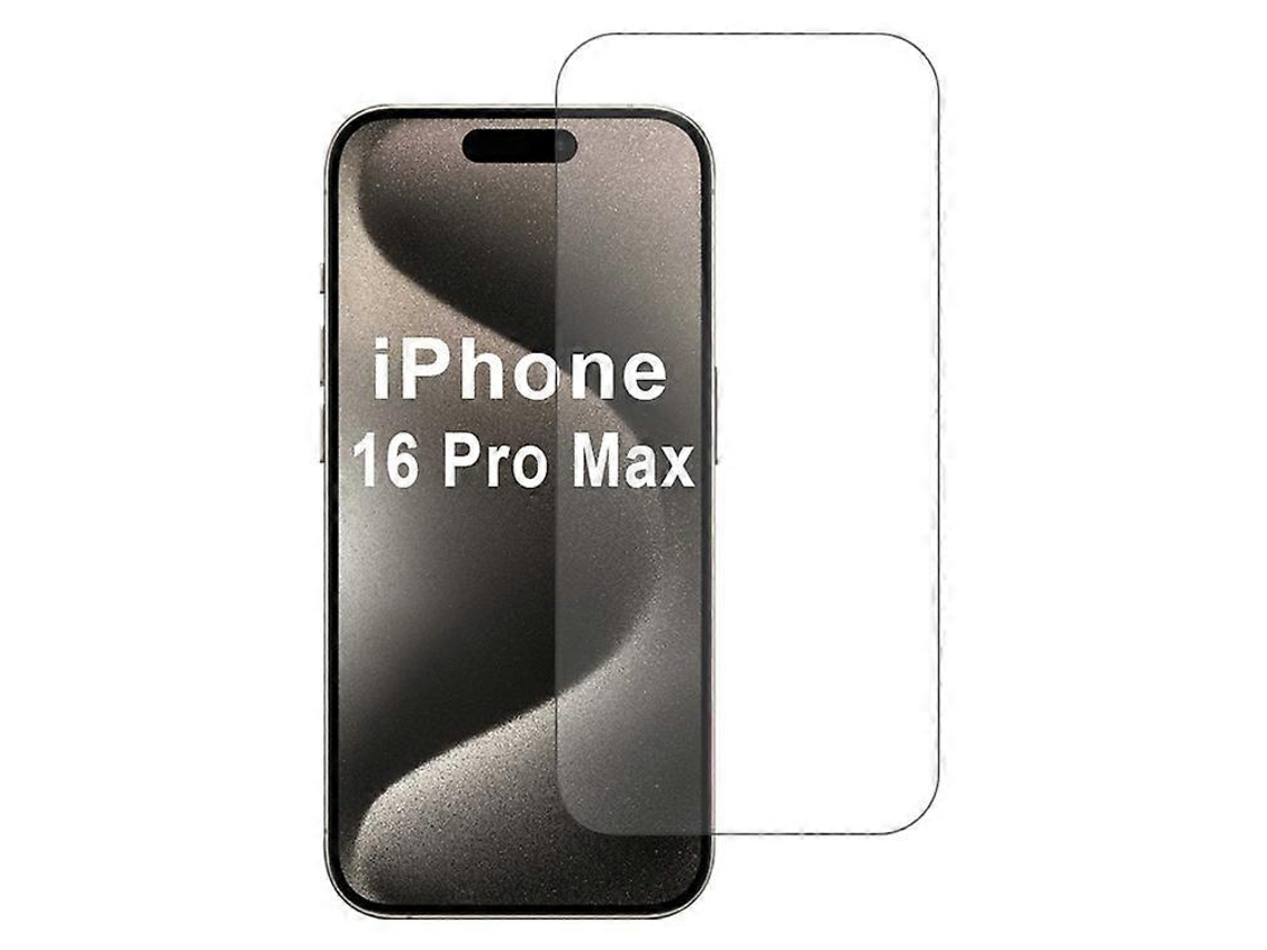 Película Protetora De Tela De Vidro De Alumínio E Silício De Alta Qualidade 2.5d Transparente Compatível Com Iphone 16 Pro Max Webake