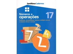 Livro Números e Operações 17 - Potencias,Divisibilidade,Mínimo Múltiplo Comum e Máximo Divisor Comum (Português)