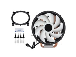 Resfriador De Cpu Torre Dupla Ventilador De Radiador Led Eficiente E Silencioso Para Cpu Amd