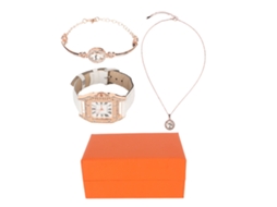 2026 conjunto de 3 Relógios Pulseira com Glitter para Mulher