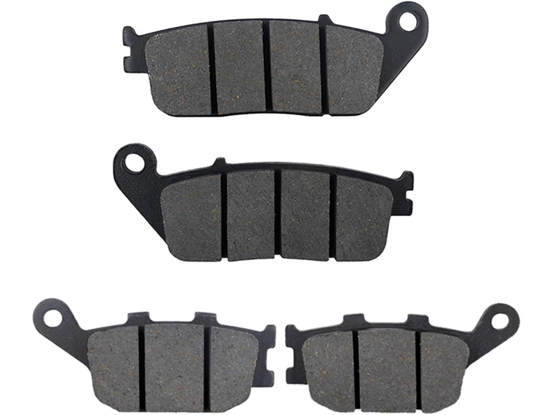 Pastilhas de Freio Universais Dianteiras e Traseiras para Motocicletas Vt1100 Todas Condições Climáticas: