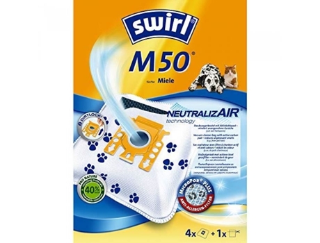 SWIRL M50 Neutralizar Saco de Aspirador de Ar Branco