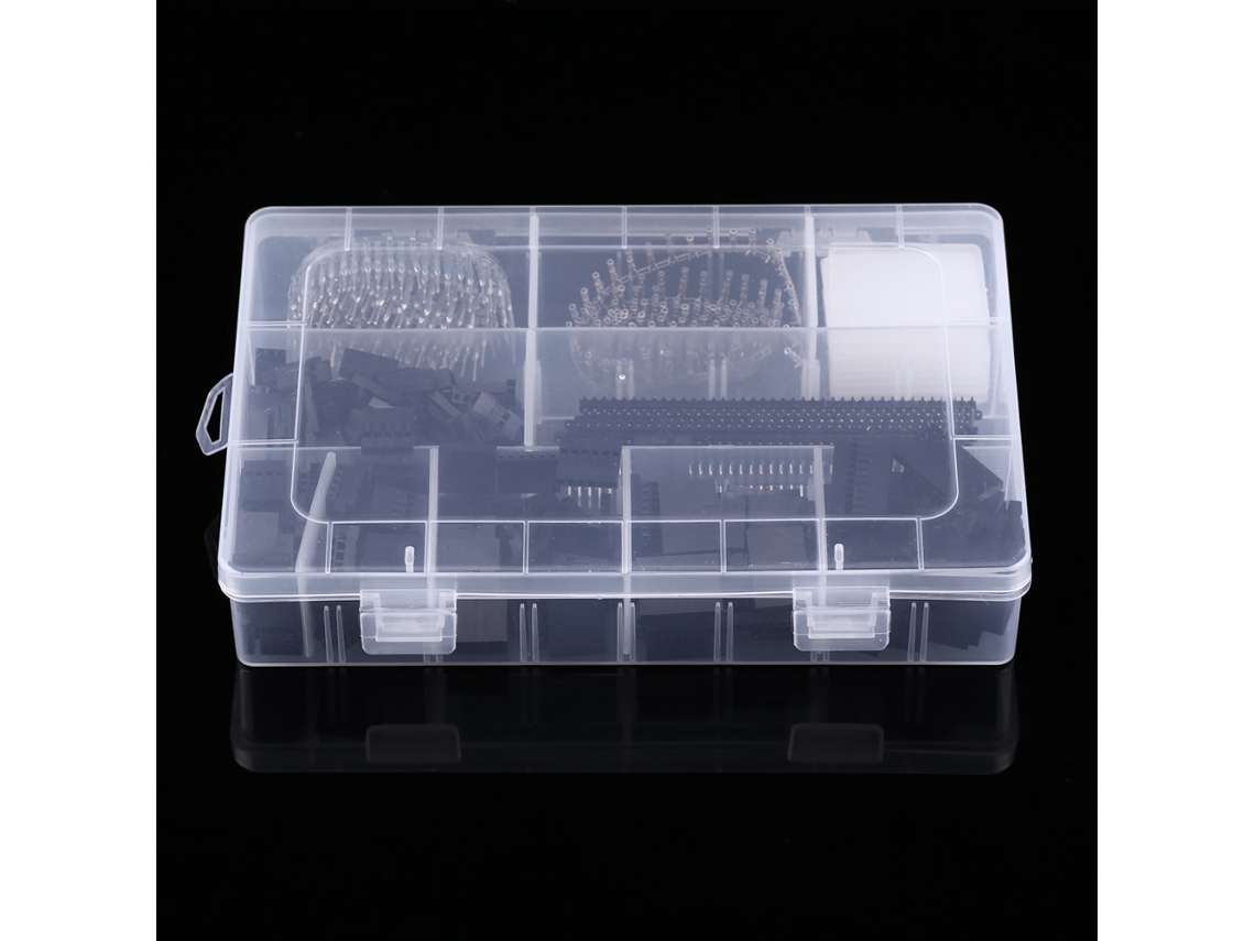 Kit De Conectores Pin Com Ficha E Alojamento Laxiscreed Para Jumpers, Pinos Masculinos E Femininos