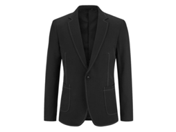 Blazer Fasst para Homem com Gola Elegante e Design Versátil S/MARCA