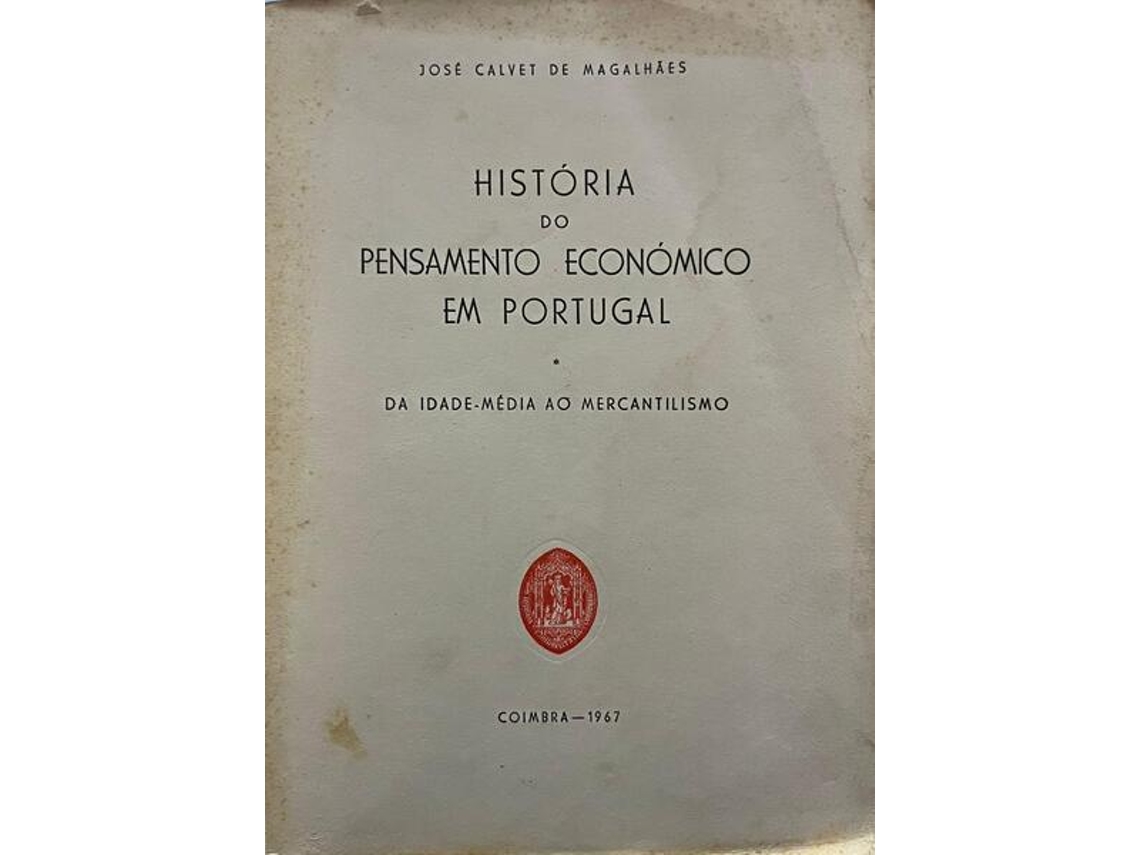 Livro História Do Pensamento Económico Em Portugal. (Português)
