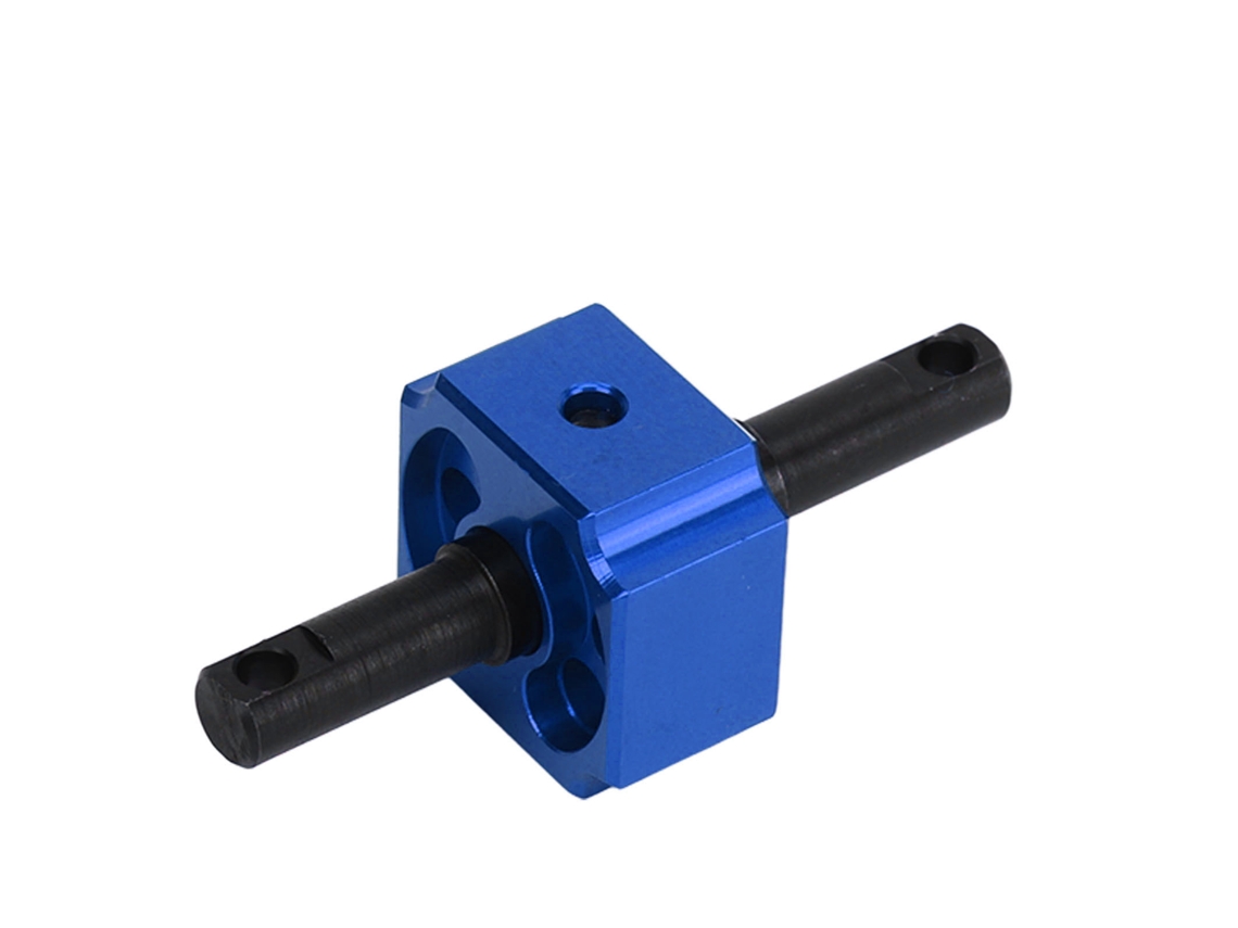 Mali bloqueador de Diferencial de Eixo Reto em Alumínio para Carro Rc Traxxas Drag Slash 1967 C10 1/10 Azul Escuro
