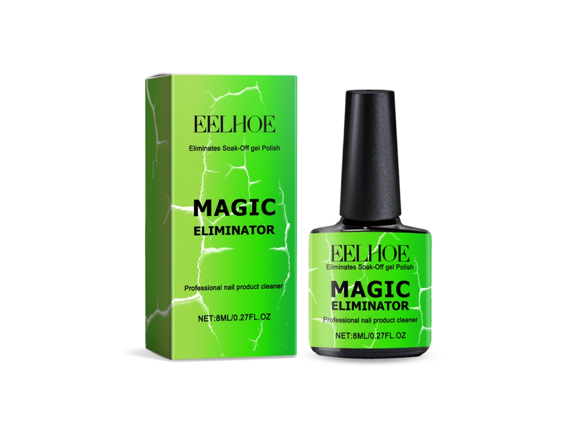 Removedor Eficiente Esmalte Unhas Fácil Usar