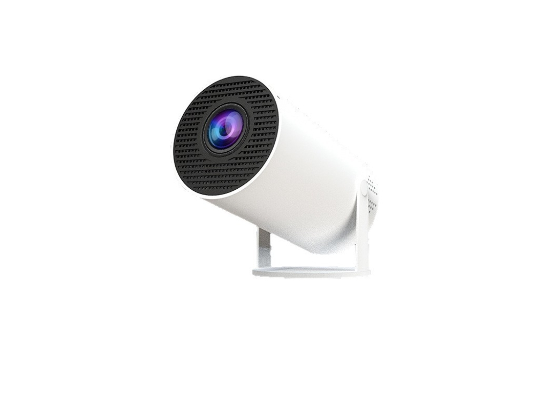 Projetor Inteligente Branco Com Focagem Automática E Correção Trapezoidal Automática Para Cinema Em Casa