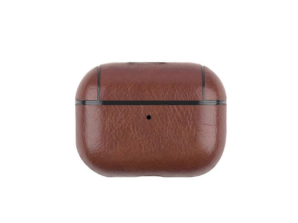 Capa Protetora De Couro Resistente A Impactos Para Fones De Ouvido Sem Fio Airpods Pro 2