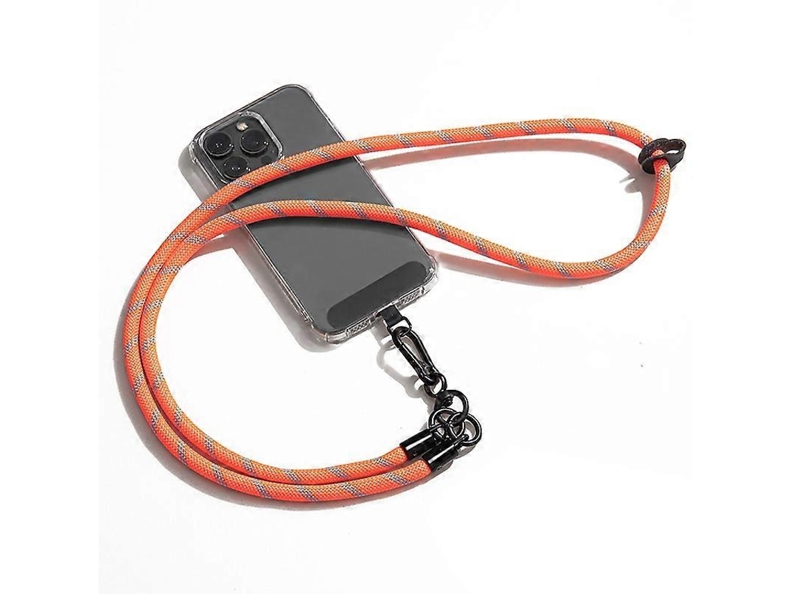 Lurelia Cordão Para Telemóvel Anti-queda De Pulso Para Pescoço Com Fivela Metálica 120 Cm