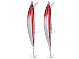 2pcs Isca Minnow Afundante Simulada Pesca