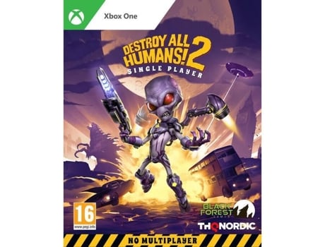 Jogo Destrua Todos Os Humanos! 2 Reprobed Single Player-Game-Xboxone
