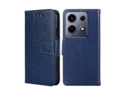 Capa De Celular De Couro Com Textura De Cristal